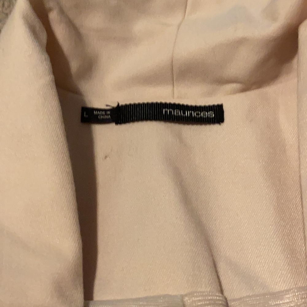 Maurices Cream Color Open Front Blazer - image 3